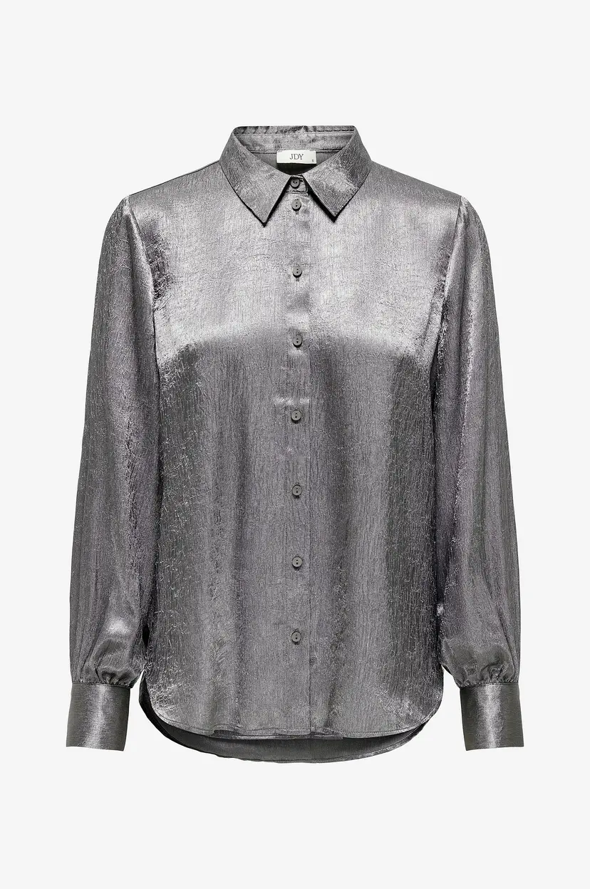 JDY Skjorte jdyAlley Life L/S Loose Shirt Wvn - Grå