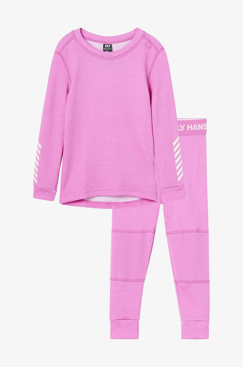 Helly Hansen Superundertøy K Lifa Merino Set - Rosa