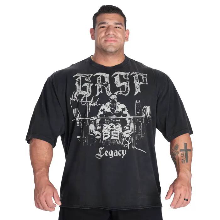 GASP B&J Iron T-skjorte Svart