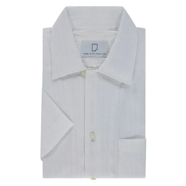 Born With Appetite WALKER CREPE CAMP SHIRT SS