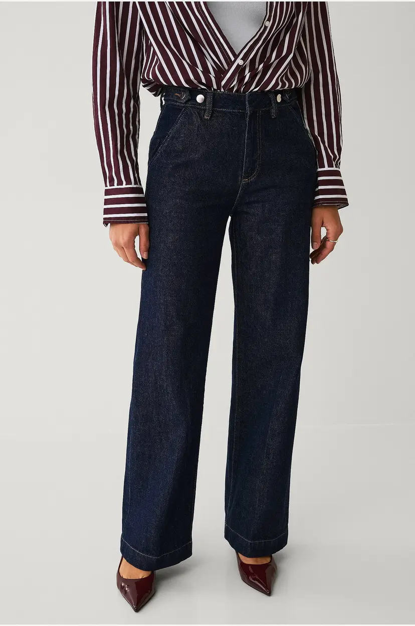Gina Tricot Jeans Satorial - Blå