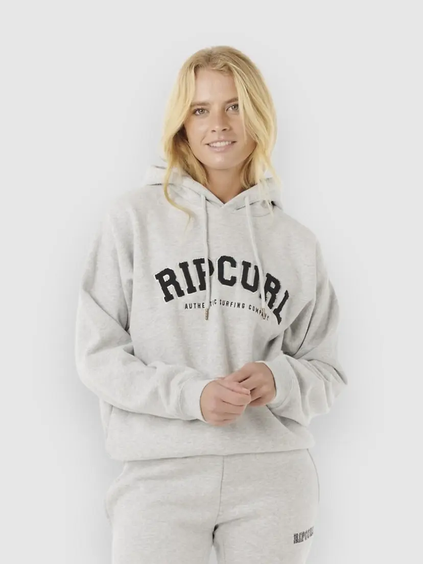 Rip Curl Rip Curl Varsity Hettegenser grå