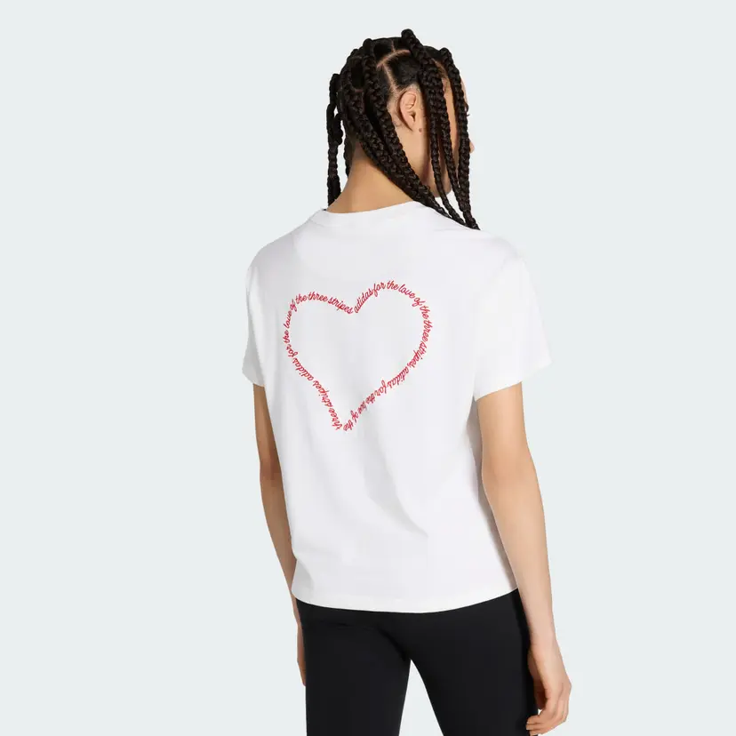 Adidas EMBROIDERY PACK LOOSE GRAPHIC T-SKJORTE