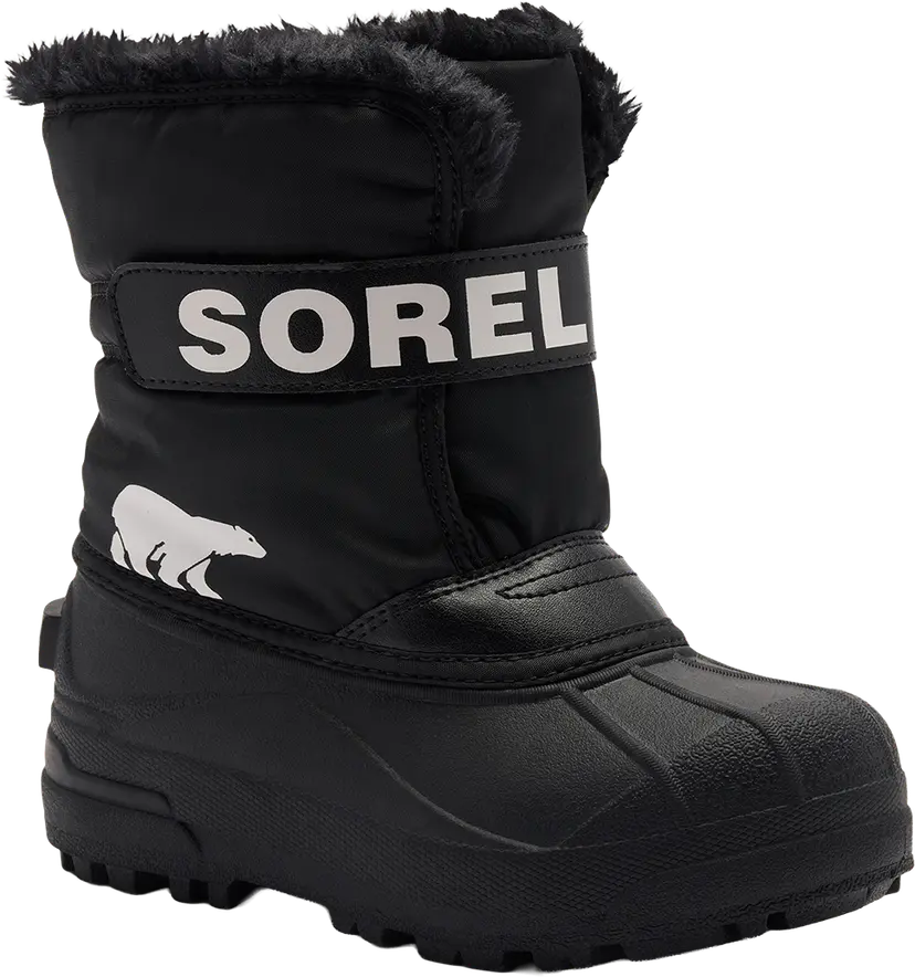 Sorel Sorel Kid´s Little Kids Snow Commander Black, Sea Salt