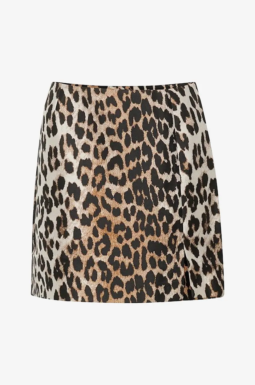 Soaked In Luxury Skjørt slChiba Short Skirt - Brun