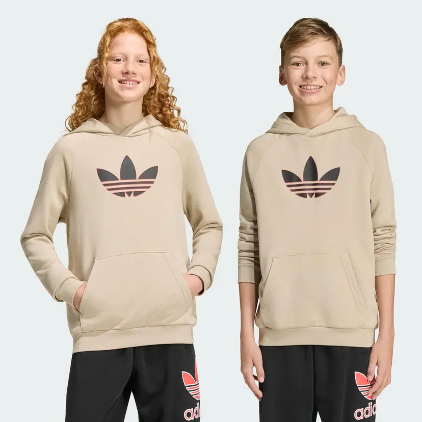 Adidas GRAPHIC TREFOIL LOOSE HOODIE
