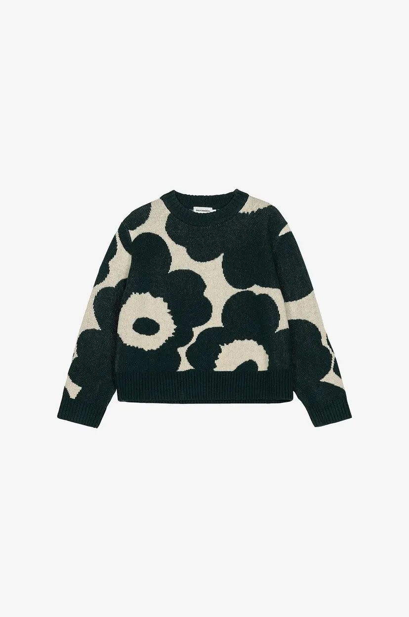 Marimekko Bluse Blouse RWS VIRTAUS UNIKKO - Grønn