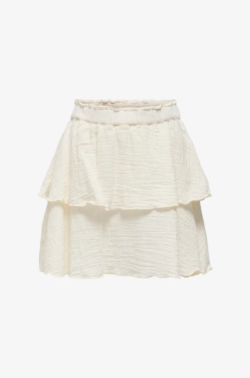 Kids Only Skjørt kogThyra Life Layered Skirt Wvn - Beige