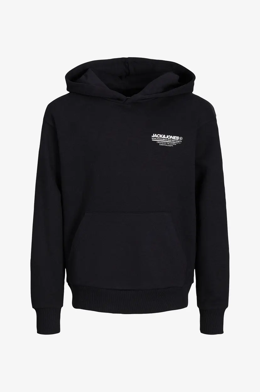 Jack & Jones Junior Hettegenser jjOlive Sweat Hood Jnr - Svart