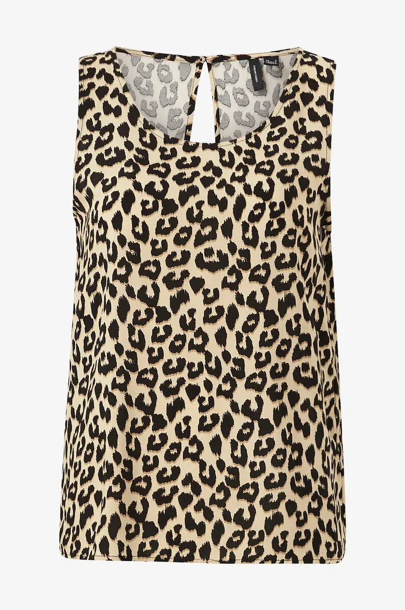Vero Moda Bluse vmEasy SL Tank Top R1 Wvn GA - Beige