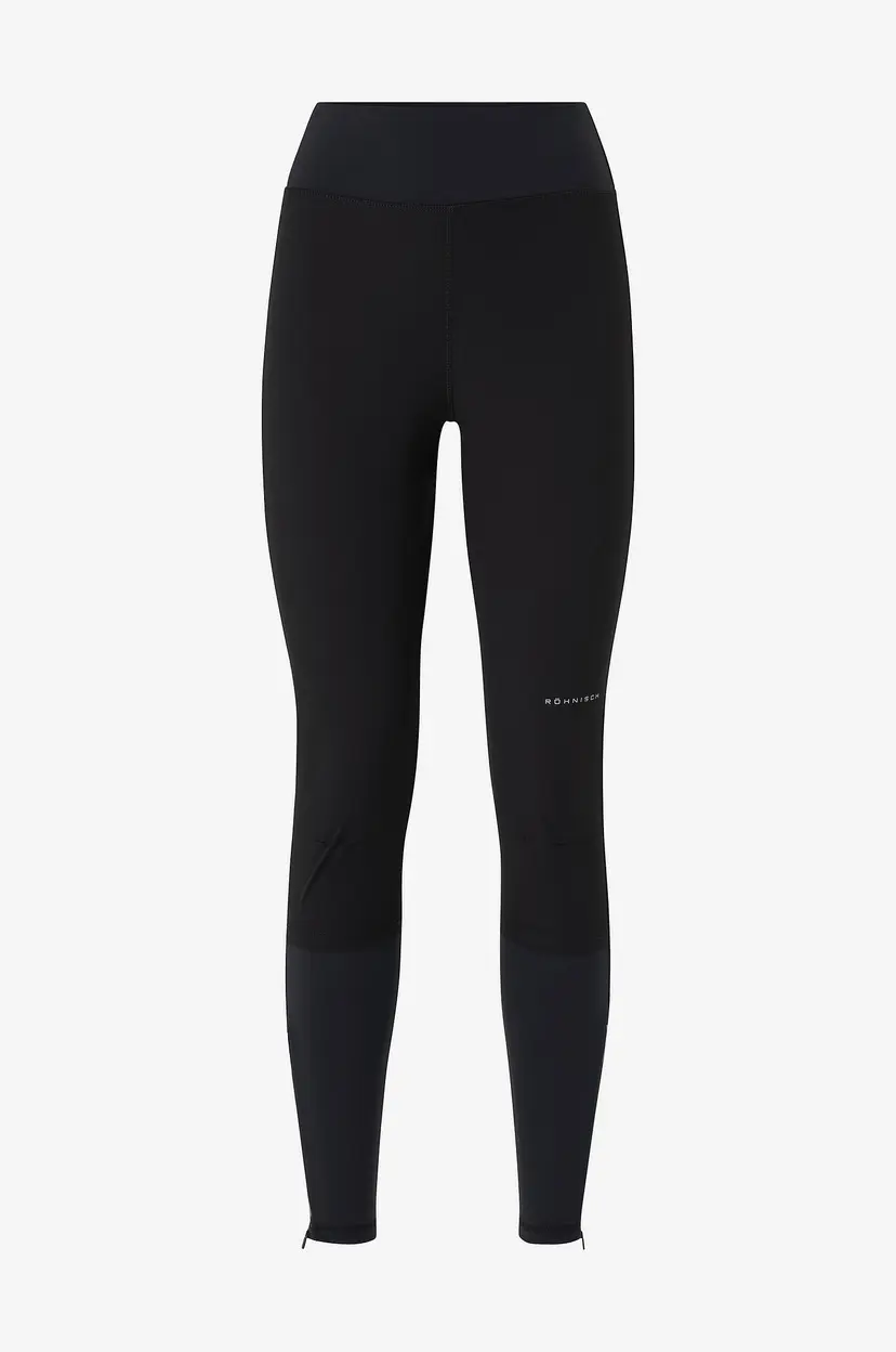 Rohnisch Treningstights Thermo Wind Tights - Svart