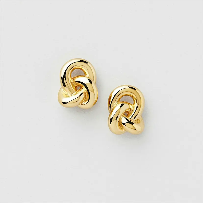 Safira Love Knot Studs