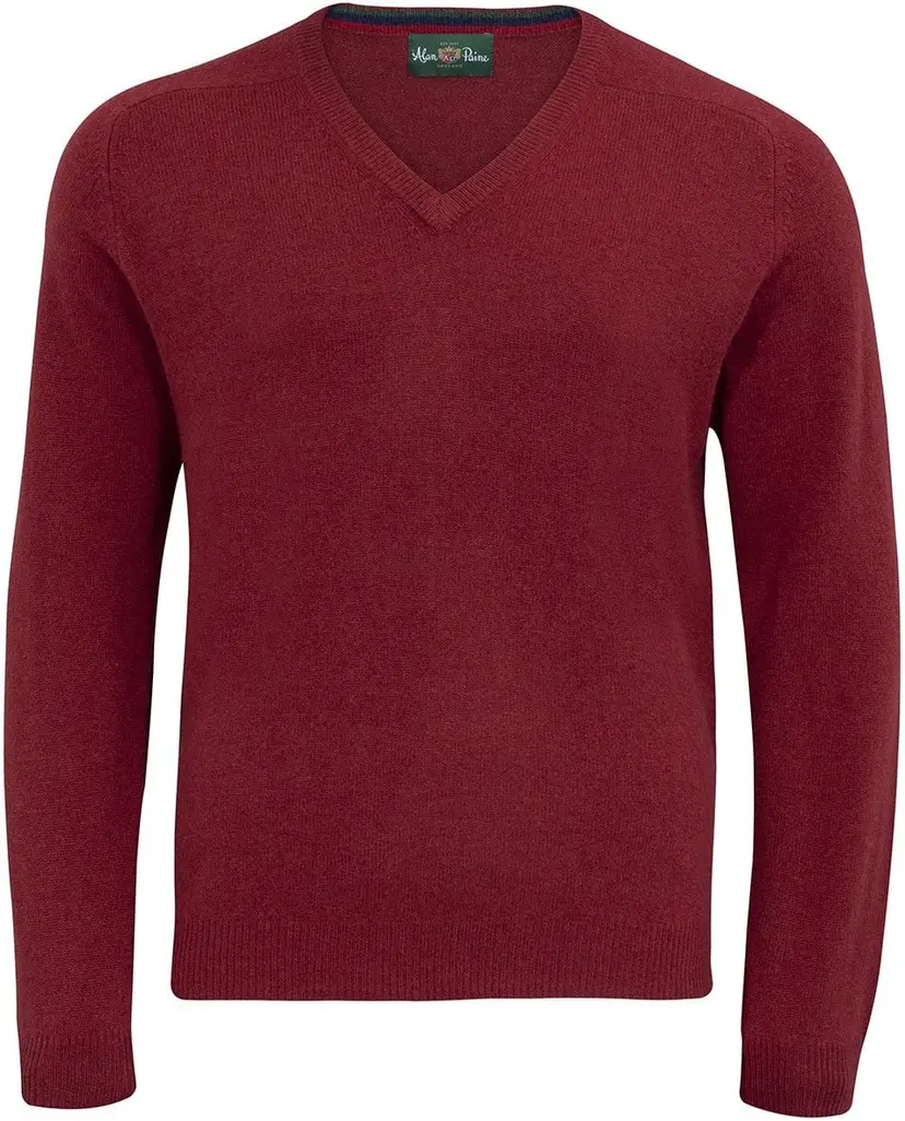 Alan Paine Alan Paine Streetly V-Neck Pullover Magma
