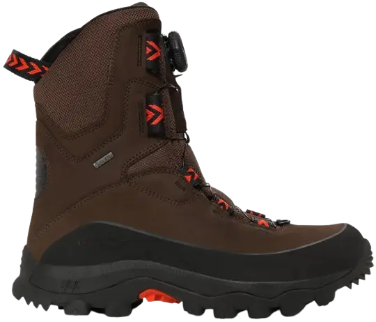 Viking Viking Villrein High GTX BOA Dark Brown/Red Unisex