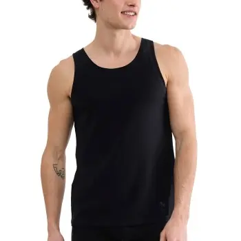Sloggi Sloggi SLG Base Tank Top Svart bomull Large Herre