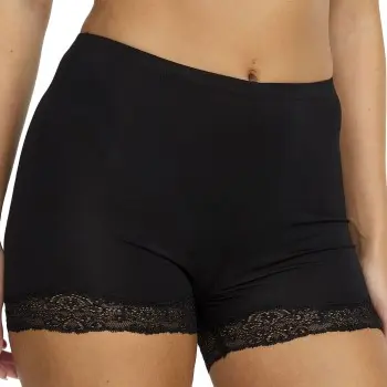 Damella Damella Truser Lace Boxer Brief Svart polyester XX-Large Dame
