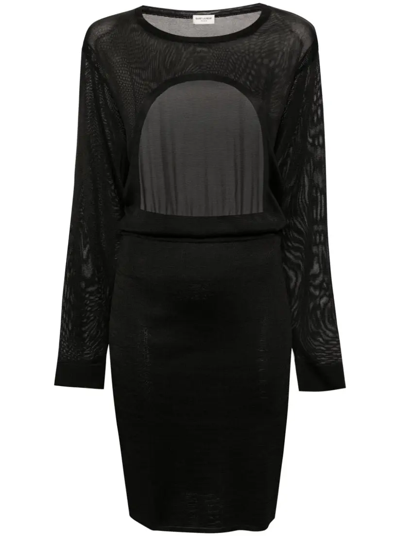 Saint Laurent Saint Laurent Midikjoler – Svart