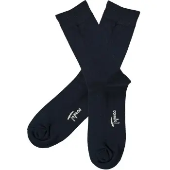 Topeco Topeco Strømper Men Sock Solid Bamboo Marine Herre