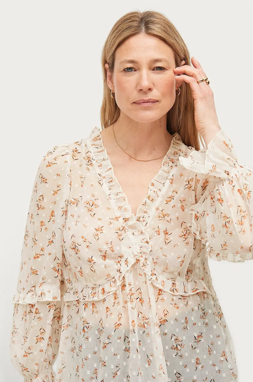 Ellos Collection Bluse Iza - Hvit