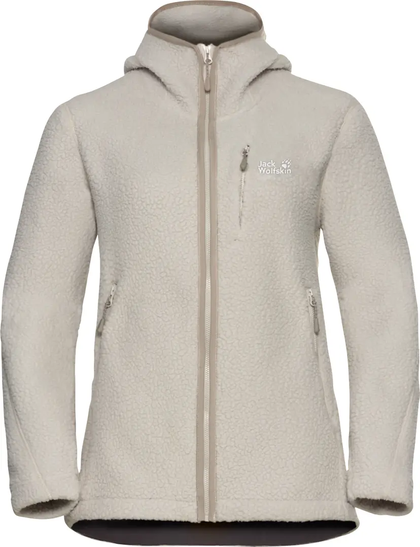 Jack Wolfskin Jack Wolfskin Women's Cradle Mountain Pile Full Zip Pale Sand