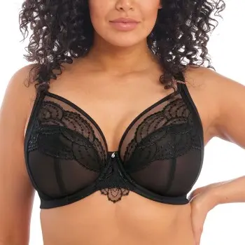 Elomi Elomi BH Priya Plunge Bra Svart I 75 Dame