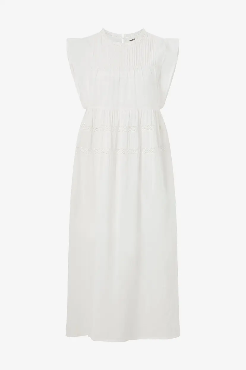 Soaked In Luxury Maxikjole slAmona Maxi Dress - Hvit