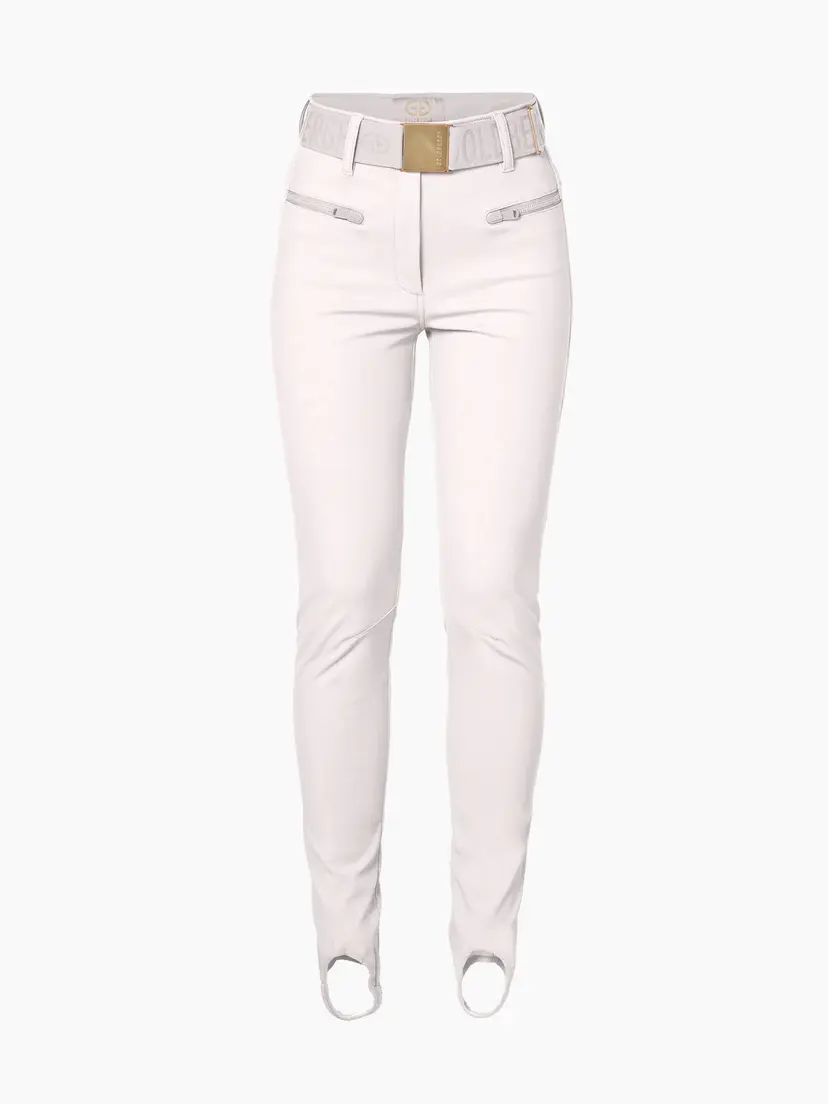 Goldbergh Paris Long Ski Pants Cream - XS