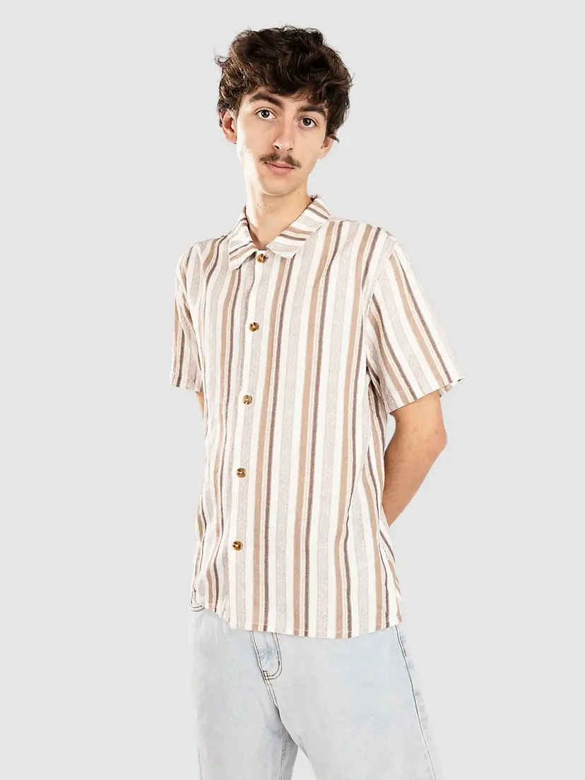 Rhythm Rhythm Paisley Stripe Skjorte mønster