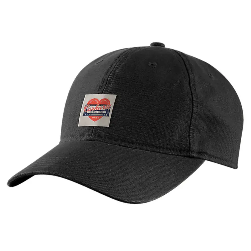 Carhartt Workwear Carhartt Workwear W's Heart Patch Canvas Cap Black