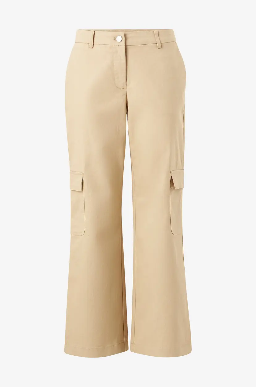 Vila Cargobukser viCaroline Cargo Jeans - Beige