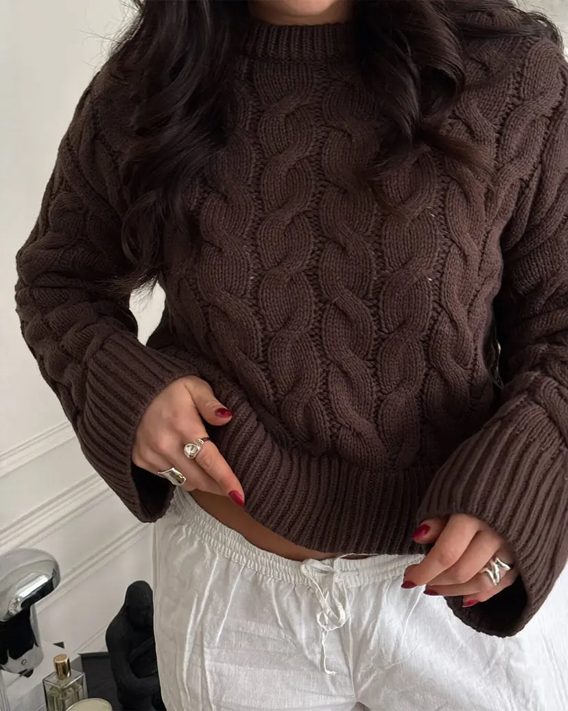 Vero Moda Strikkegenser Svea Thea