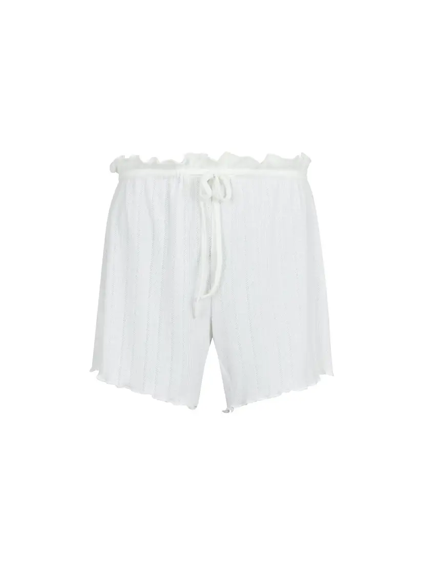 Neo Noir Merritt Pointelle Shorts