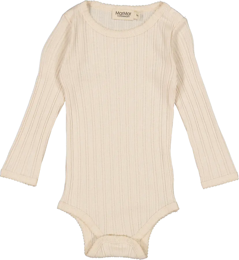 Marmar Copenhagen Marmar Modal Pointelle Rib Benedicte Body Clam (98 /3 år)