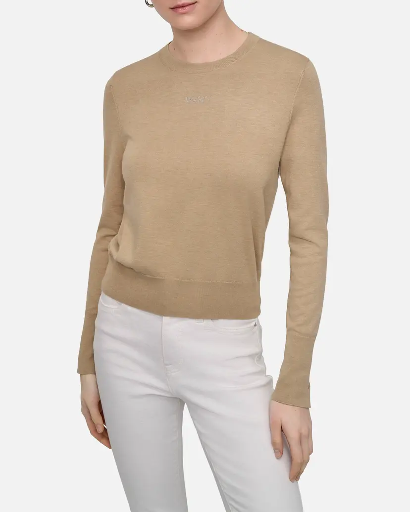 DKNY Jeans DKNY Jeans DJ5R0743 Beige Sweatshirt
