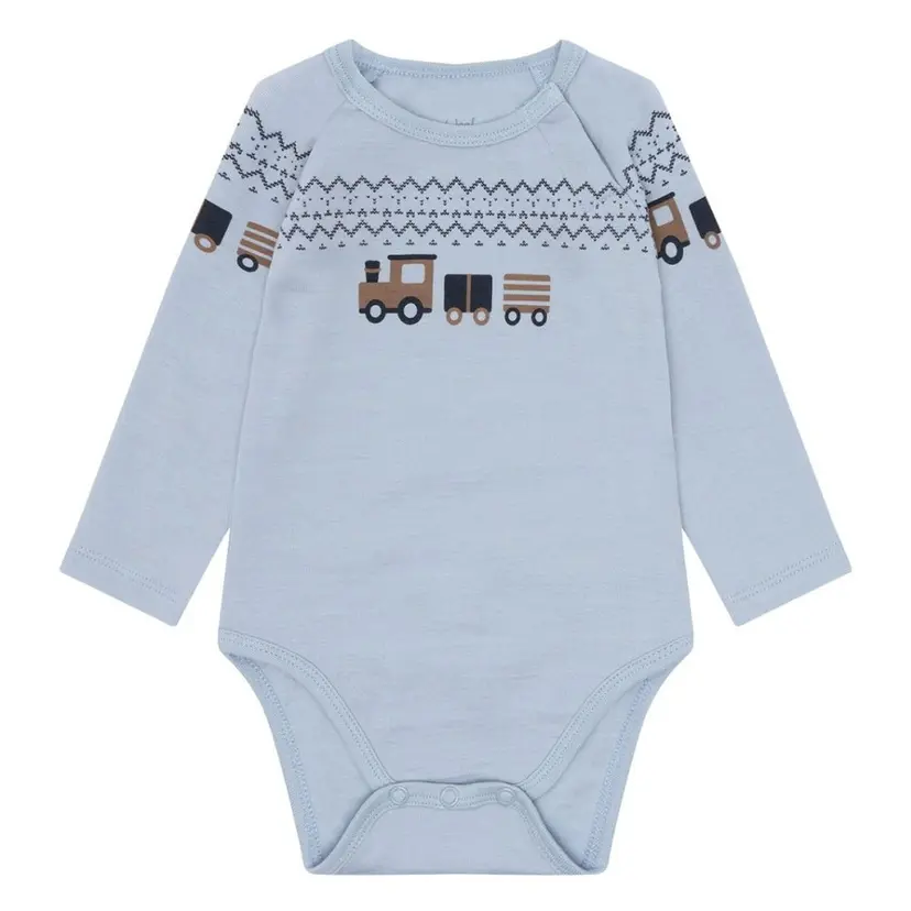 Hust and Claire Hust and Claire - Ullbody Bo Train Baby Blue