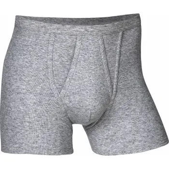 JBS of Denmark JBS Basic Fly Boxer Grå bomull XX-Large Herre