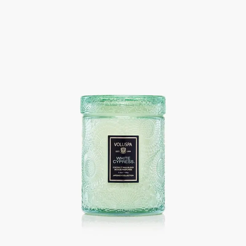 VOLUSPA Small Jar Candle 156g White Cypress