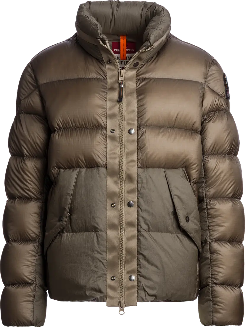 Parajumpers Parajumpers Men's Golburn Short Down Jacket Slate Mud
