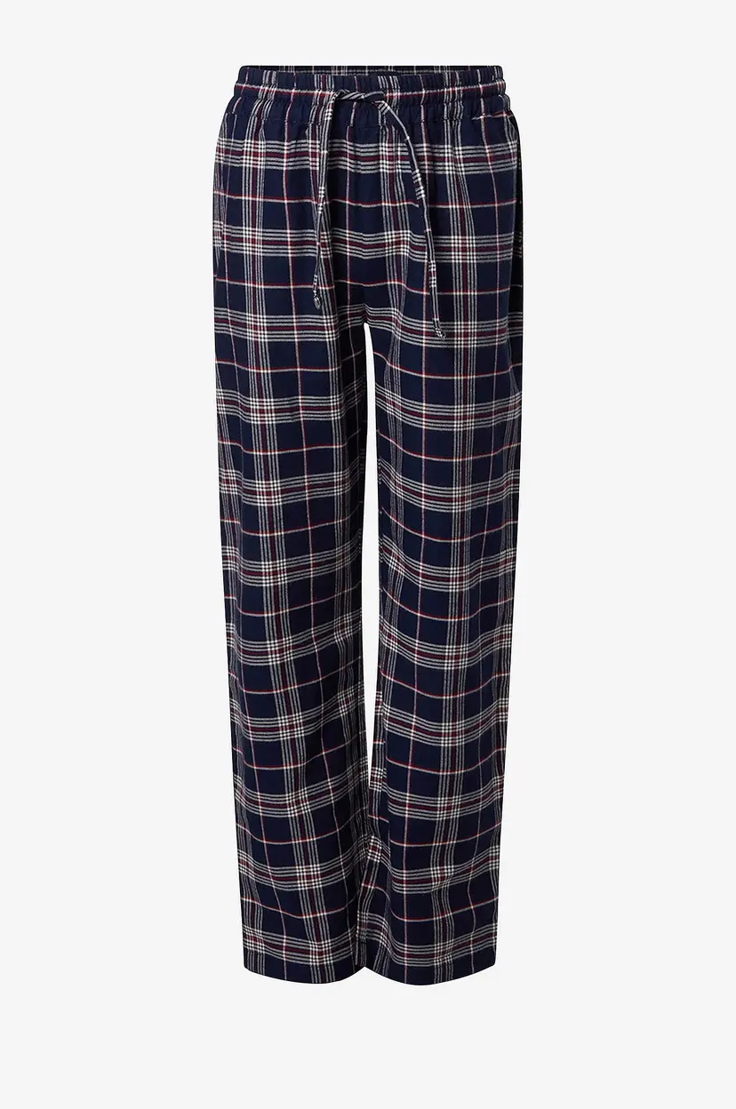 Lexington Pyjamasbukser Teens chcked Flanell - Blå