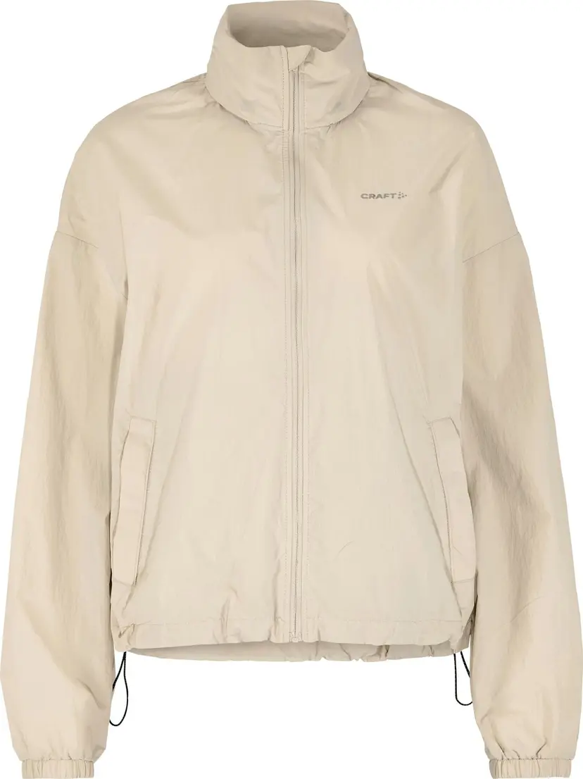 Craft Craft Women's Hypervent Oversized Wind Jacket Plaster