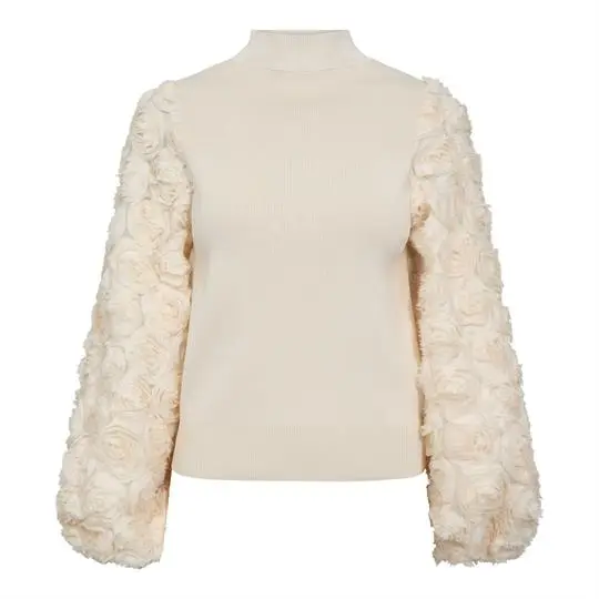 Co Couture Co' Couture - Mercia Rose Mix Knit - Bone