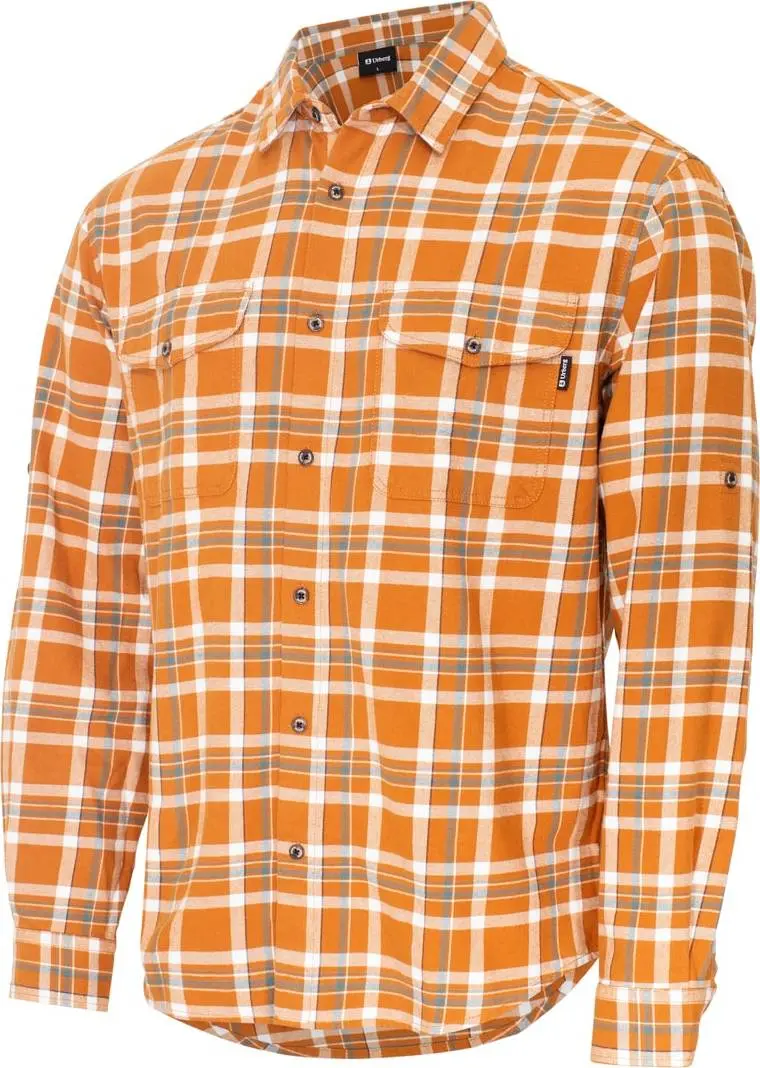 Urberg Urberg Men's Trollstein LS Flannel Shirt Glazed Ginger