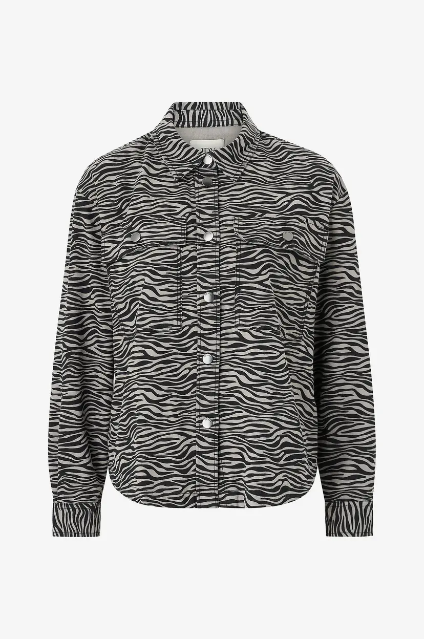 JDY Skjortejakke jdyRay L/S Shacket - Grå