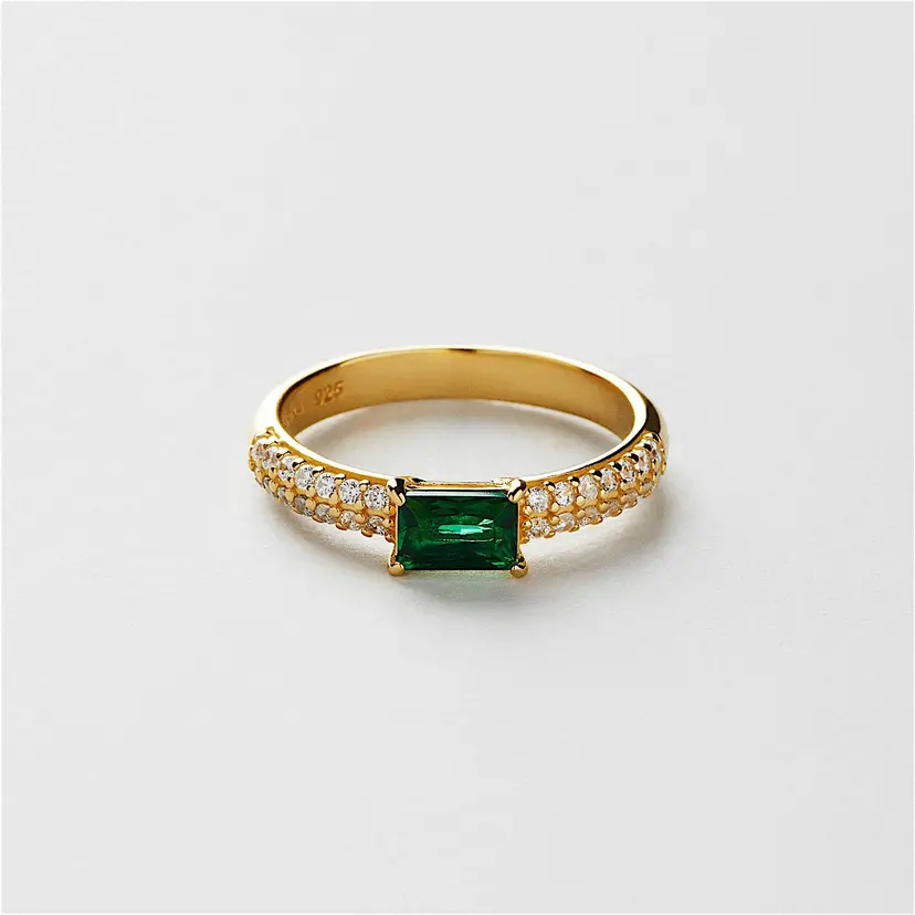 Ela Emerald Ring