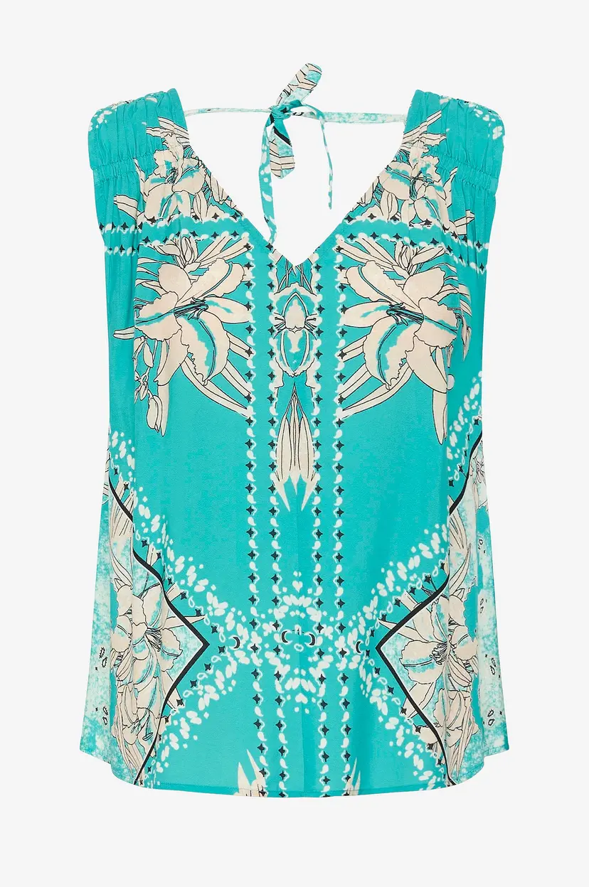 Cream Bluse crTiah - Blå