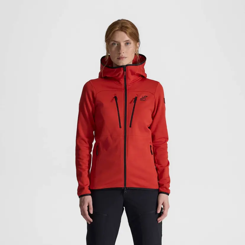 RevolutionRace Ultra Mid Hood Dame Aura Red
