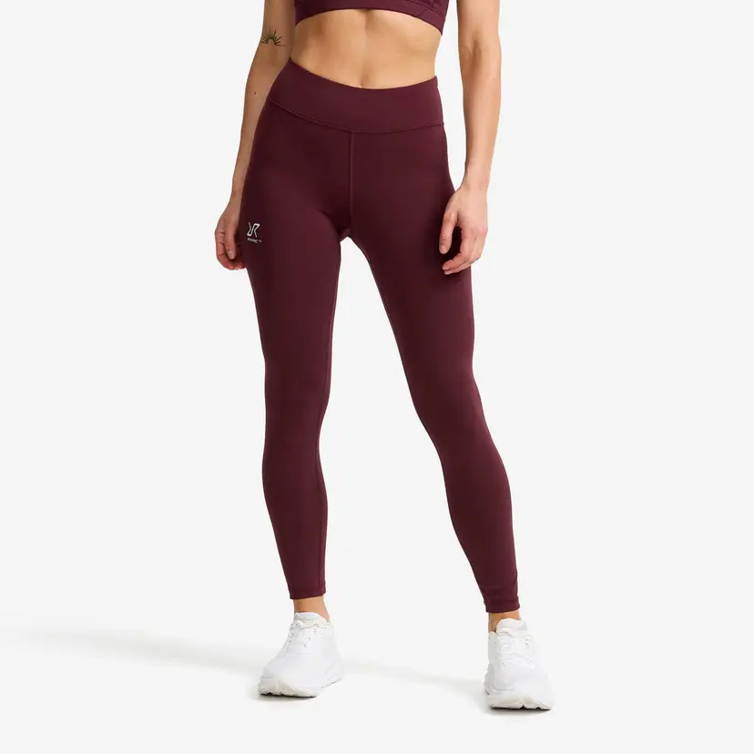 RevolutionRace Flow High-waisted Leggings Dame Winetasting