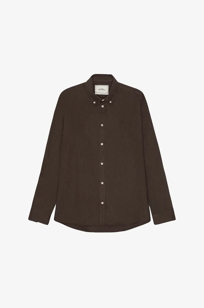 Les Deux Flanellskjorte Soft Flannel Shirt - Brun