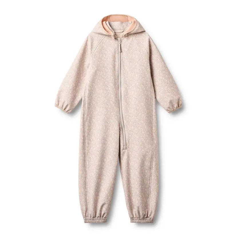 Wheat Wheat - Softshelldress Limme Rose Shadow Flowers