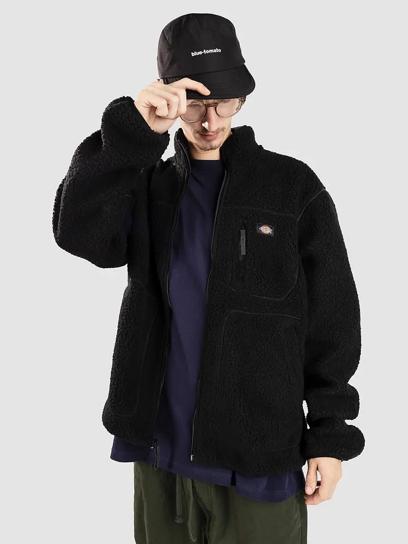 Dickies Dickies Mount Hope Fleecejakke svart